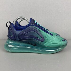 Nike Air Max 720 Sneakers Shoes Sea Forest Mens 8 Blue/Black/Green AO2924-400